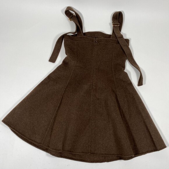GAP x CULT GAIA Brown Wool Blend Mini Dress - Picture 4 of 8